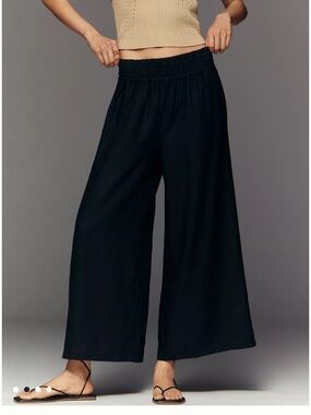 Anthropologie Somerset Linen Pull-On Pants- Never worn